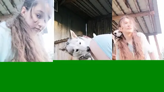 俄罗斯漂亮初中生让狗操