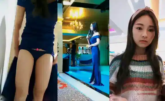 主持专业大三学生妹【桑桑】兼职带着跳蛋主持婚礼直播，金主远程操作跳蛋边主持边高潮震撼全场