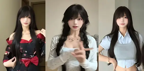 抖音精盆小母狗【心系小许】会员付费视频流出，白嫩的肉体曲线诱人中指插穴白浆流出